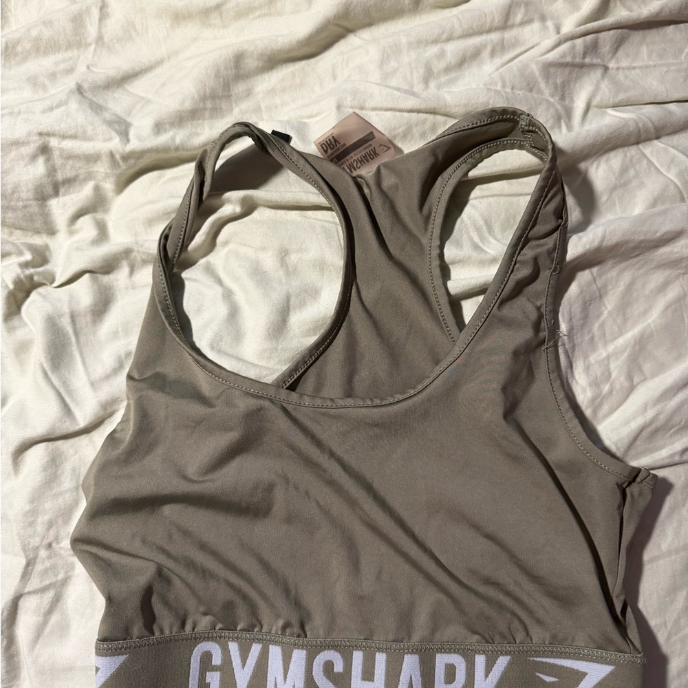 Gymshark Khaki Sports Bra